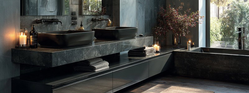 Diamond Gloss Finished Vanity